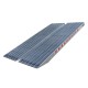 rampe per cingoli ferro 2500 x 480 mm portata 175 qli