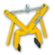 PINZA POSA CORDOLI portata 150 kg
