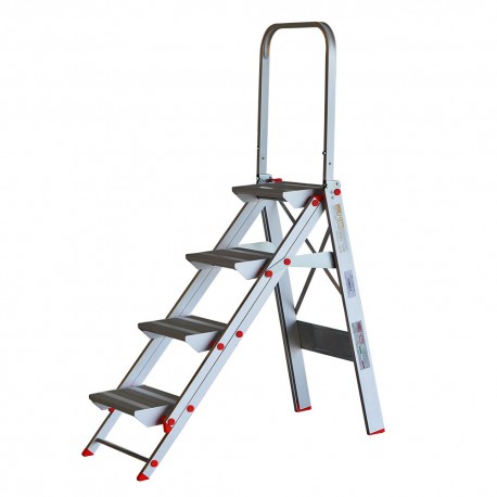 Scaletta sgabello con parapetto